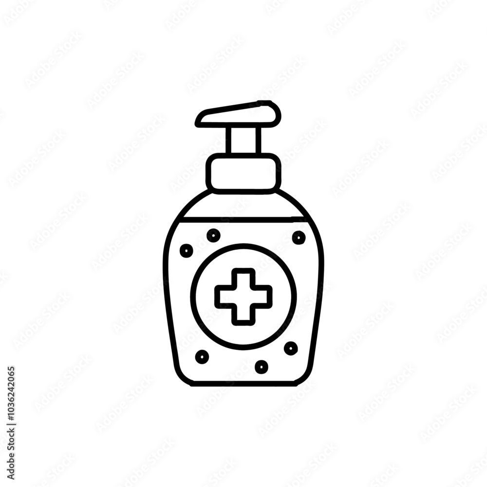 senitizer icon Flat logo isolated symbol senitizer icon Flat logo isolated symbol