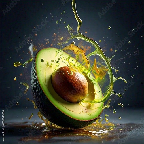Green avocado 