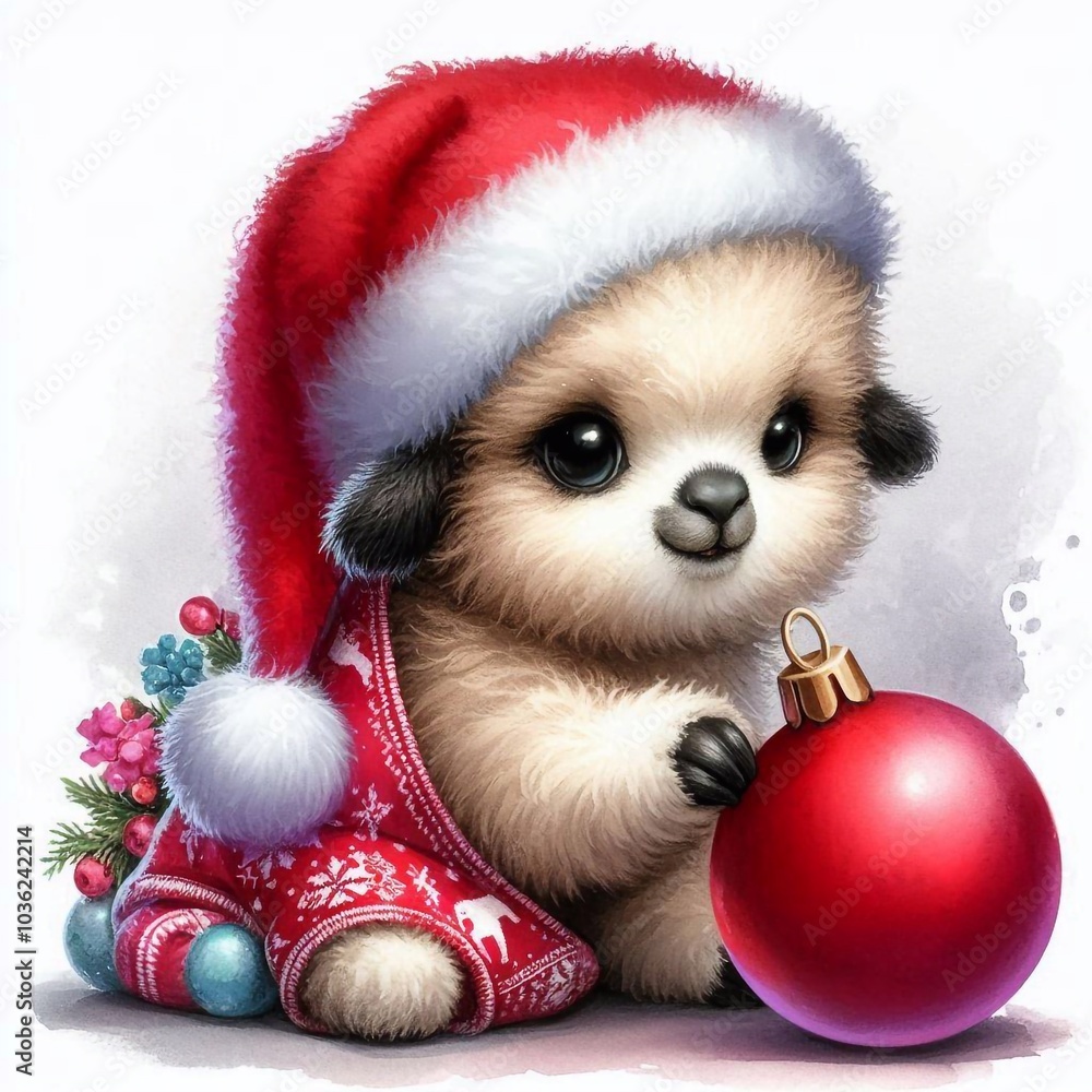 Alpaka zu Weihnachten Alpaka zu Weihnachten