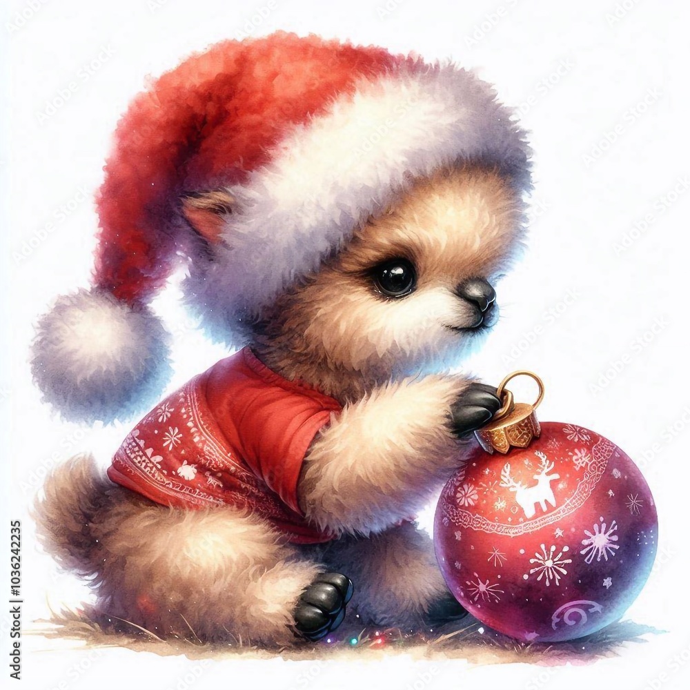 Alpaka zu Weihnachten Alpaka zu Weihnachten