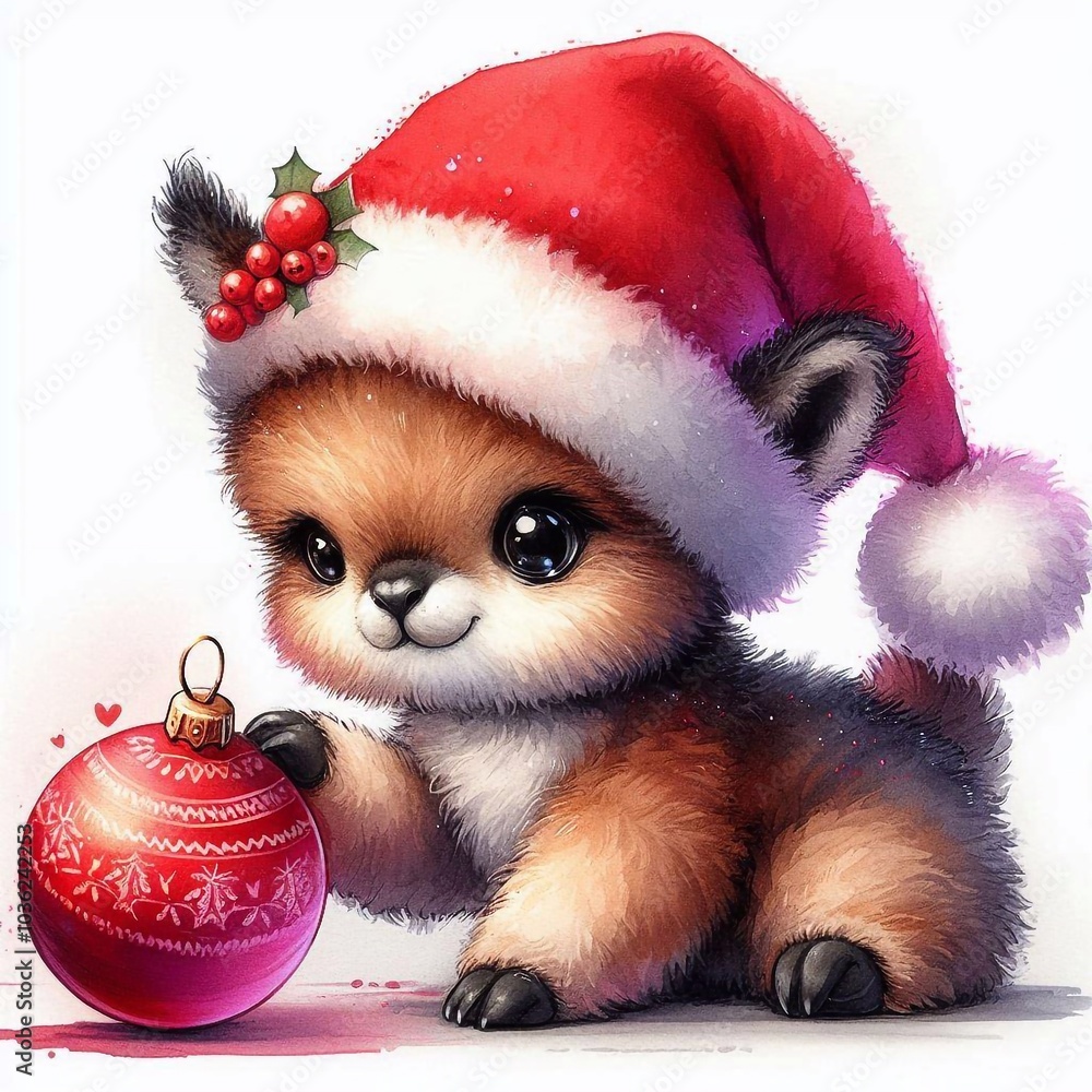 Alpaka zu Weihnachten Alpaka zu Weihnachten