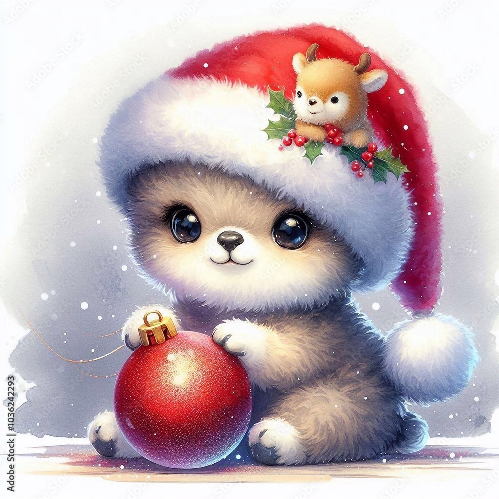 Alpaka zu Weihnachten Alpaka zu Weihnachten