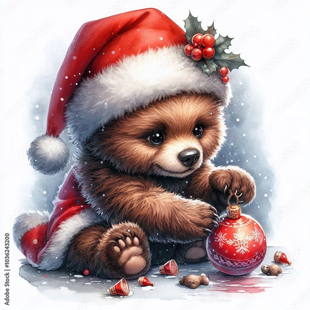 Grizzly zu Weihnachten Grizzly zu Weihnachten