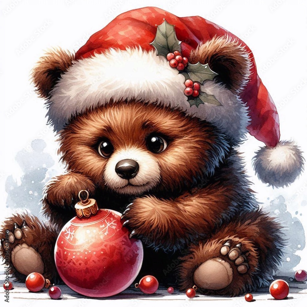 Grizzly zu Weihnachten Grizzly zu Weihnachten