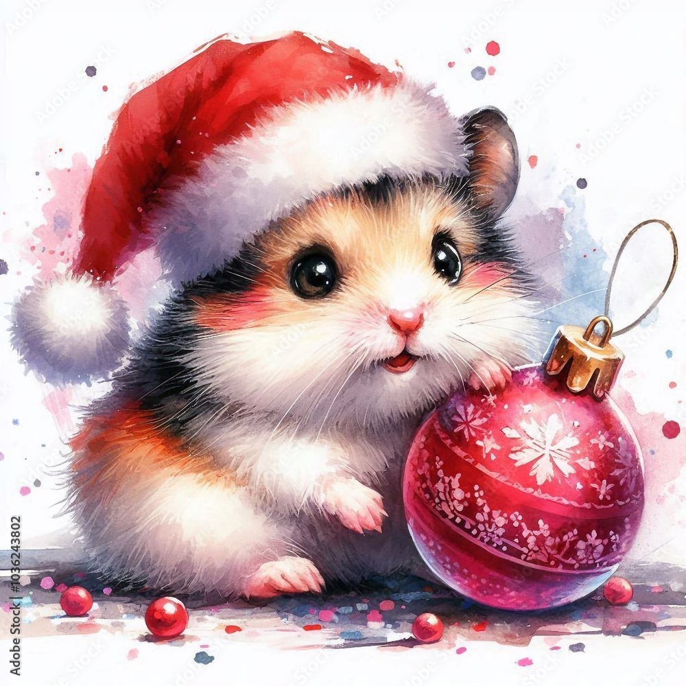 Hamster zu Weihnachten Hamster zu Weihnachten