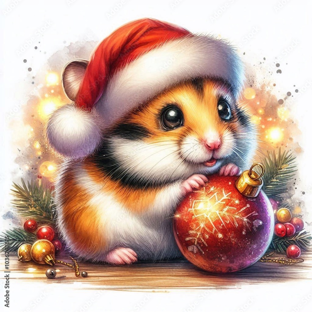 Hamster zu Weihnachten Hamster zu Weihnachten