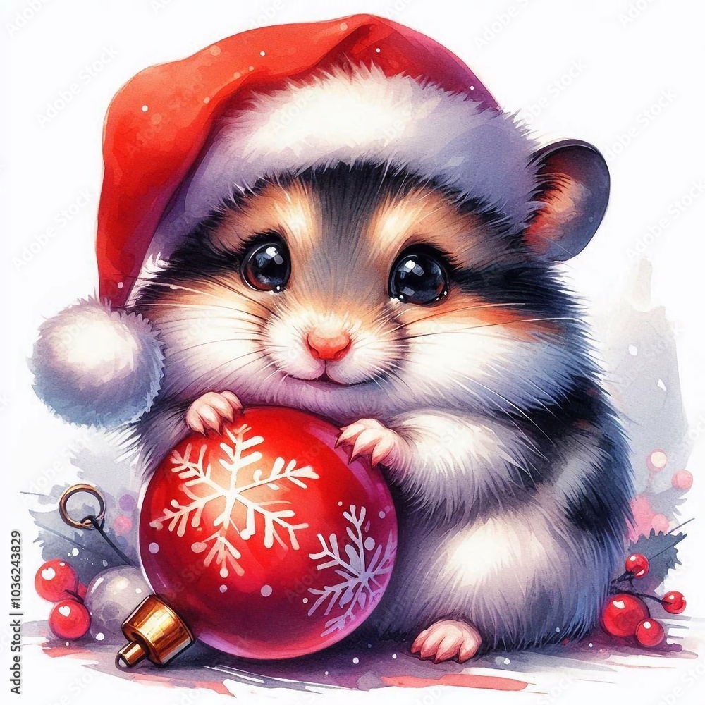 Hamster zu Weihnachten Hamster zu Weihnachten