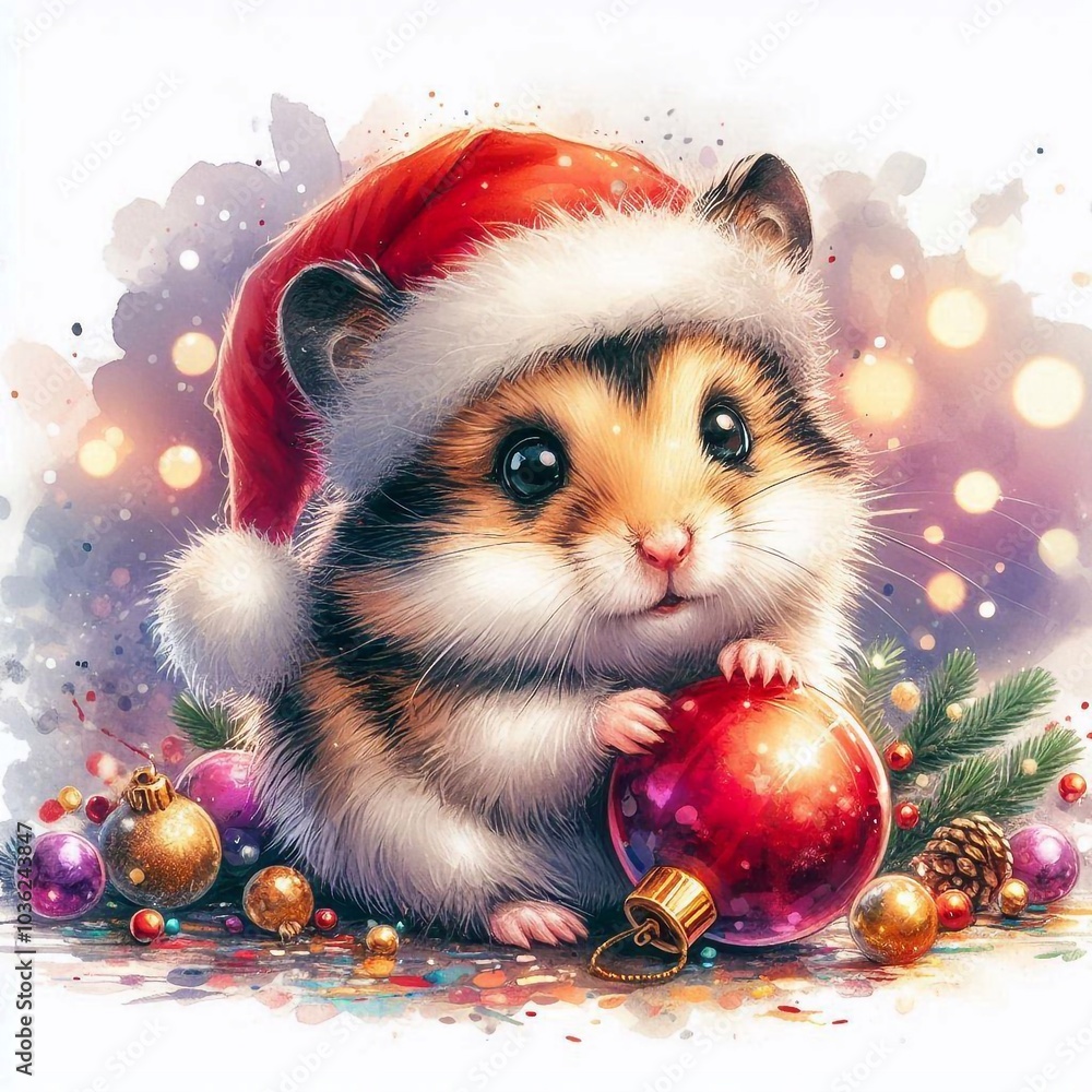 Hamster zu Weihnachten Hamster zu Weihnachten