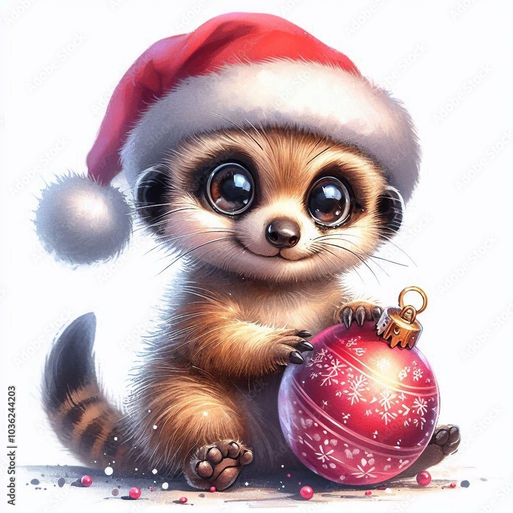 Erdmännchen zu Weihnachten Erdmännchen zu Weihnachten