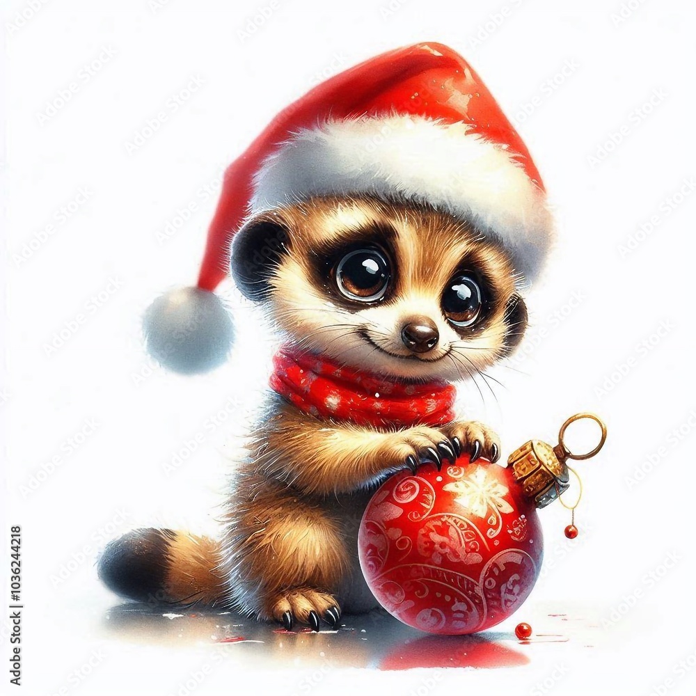 Erdmännchen zu Weihnachten Erdmännchen zu Weihnachten