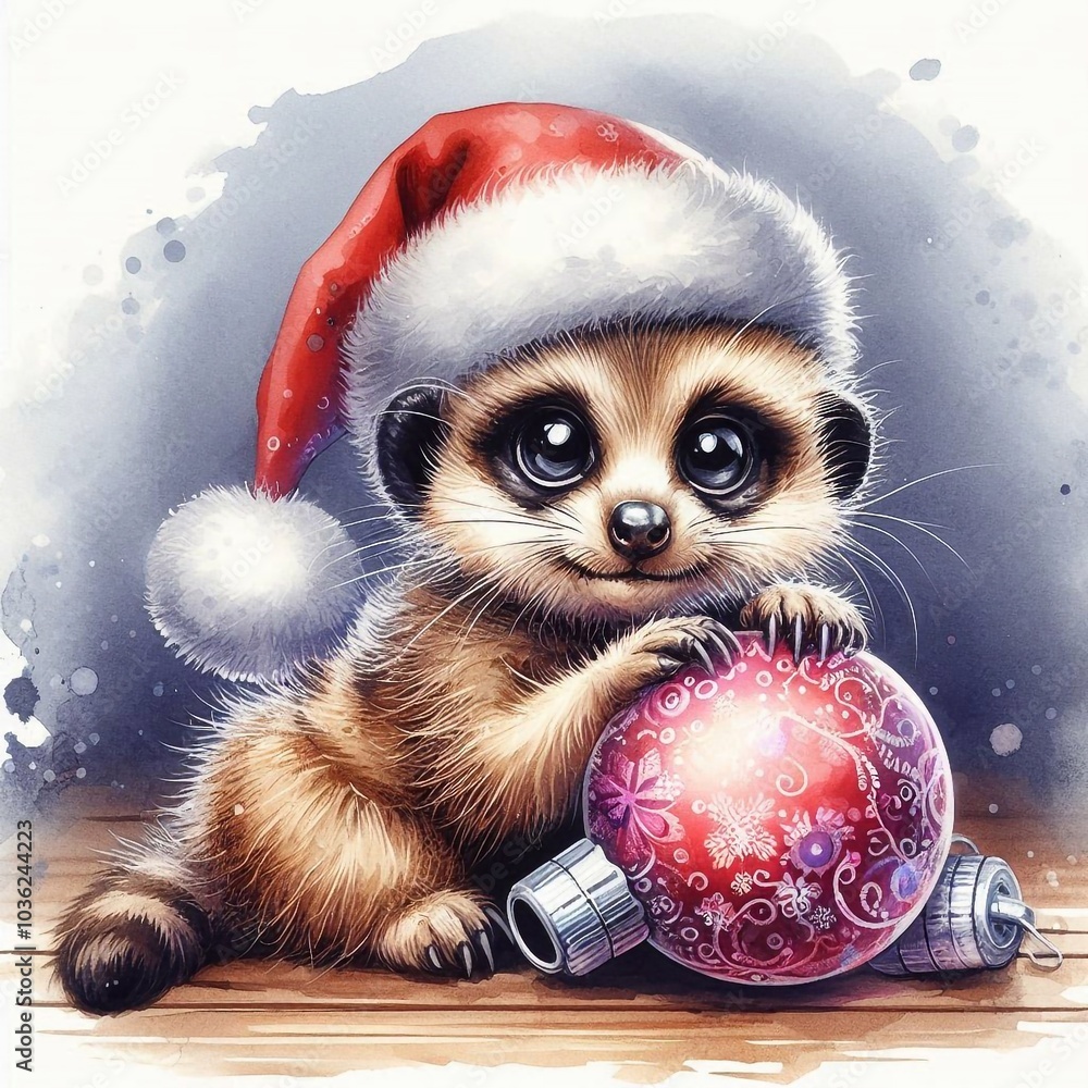 Erdmännchen zu Weihnachten Erdmännchen zu Weihnachten