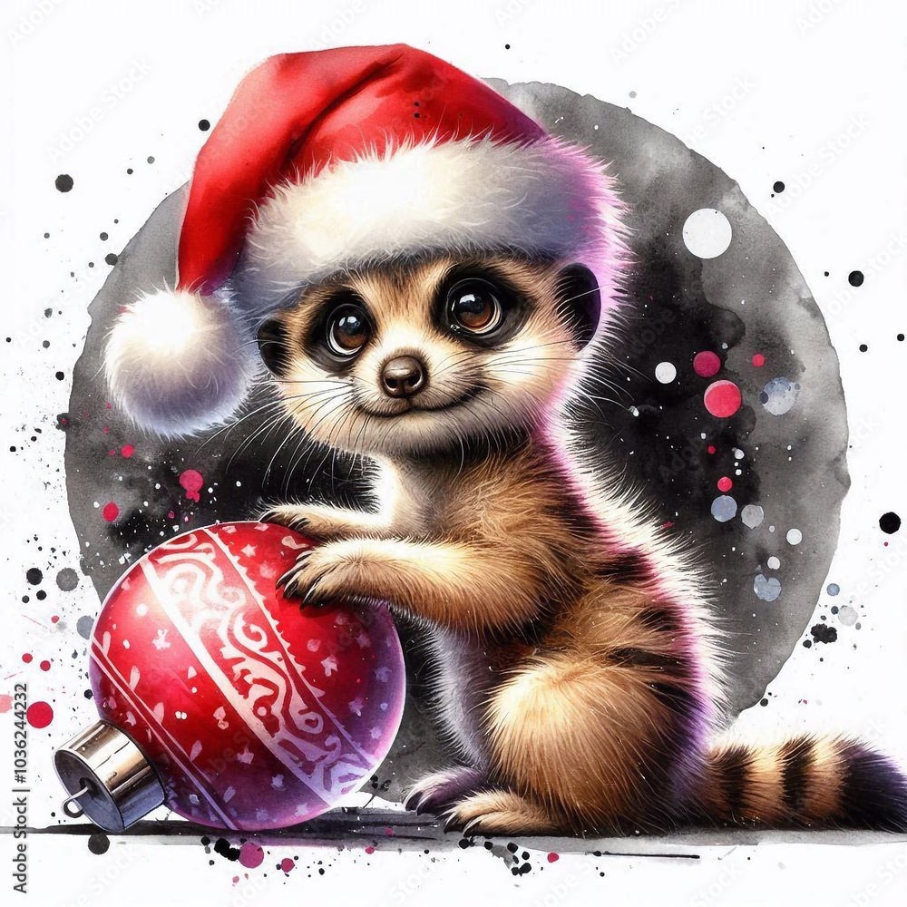 Erdmännchen zu Weihnachten Erdmännchen zu Weihnachten