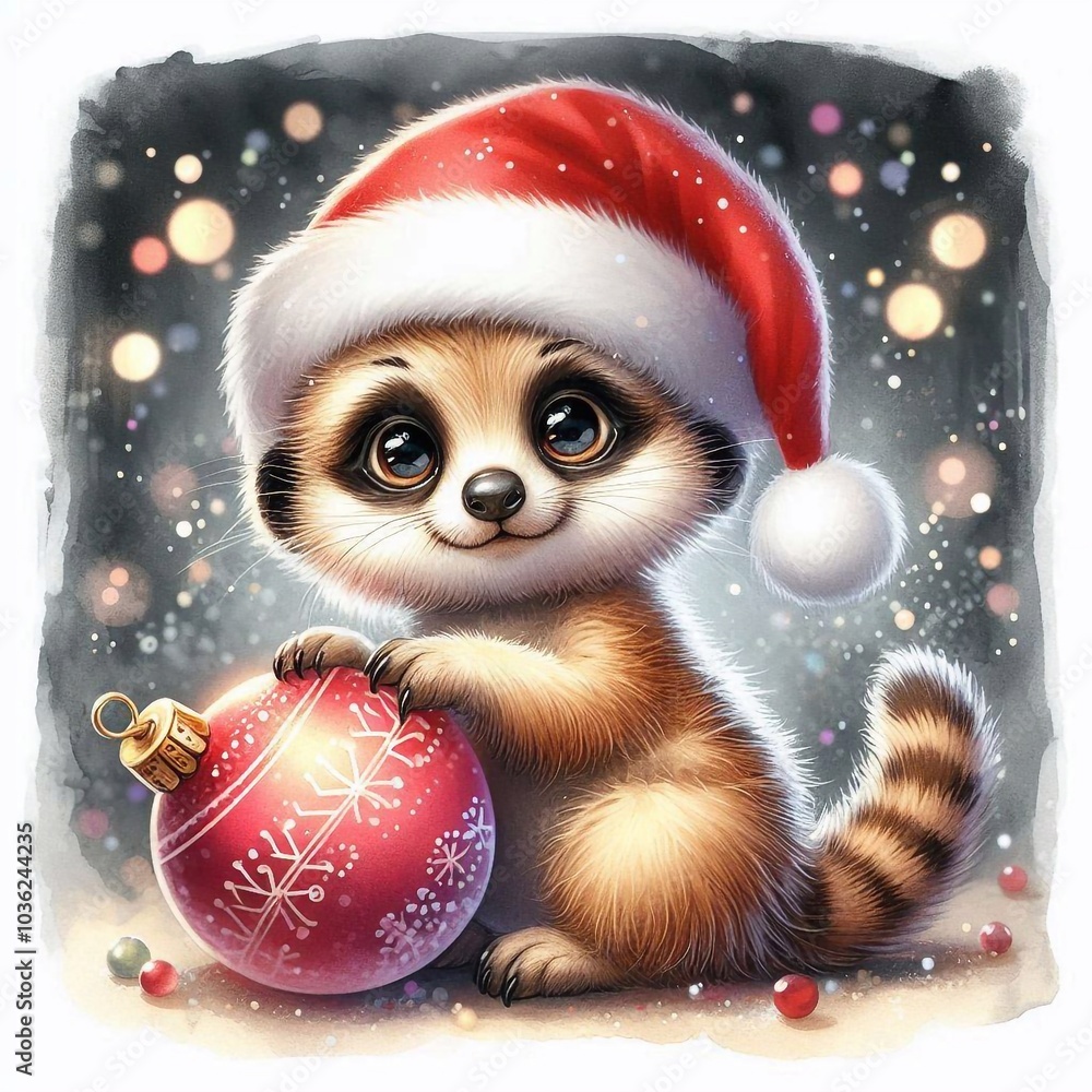 Erdmännchen zu Weihnachten Erdmännchen zu Weihnachten
