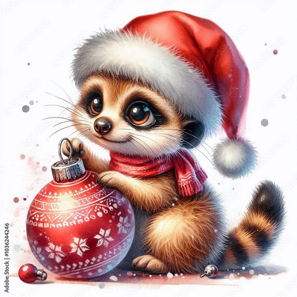 Erdmännchen zu Weihnachten Erdmännchen zu Weihnachten