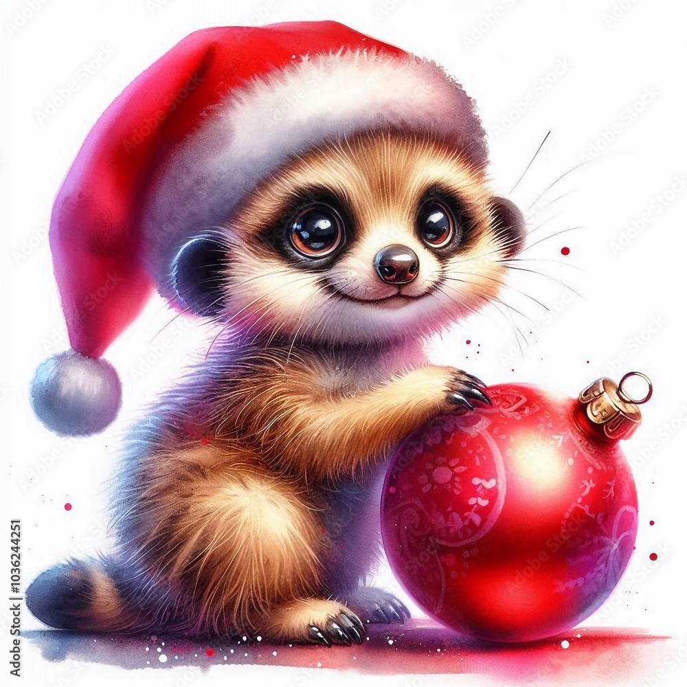 Erdmännchen zu Weihnachten Erdmännchen zu Weihnachten