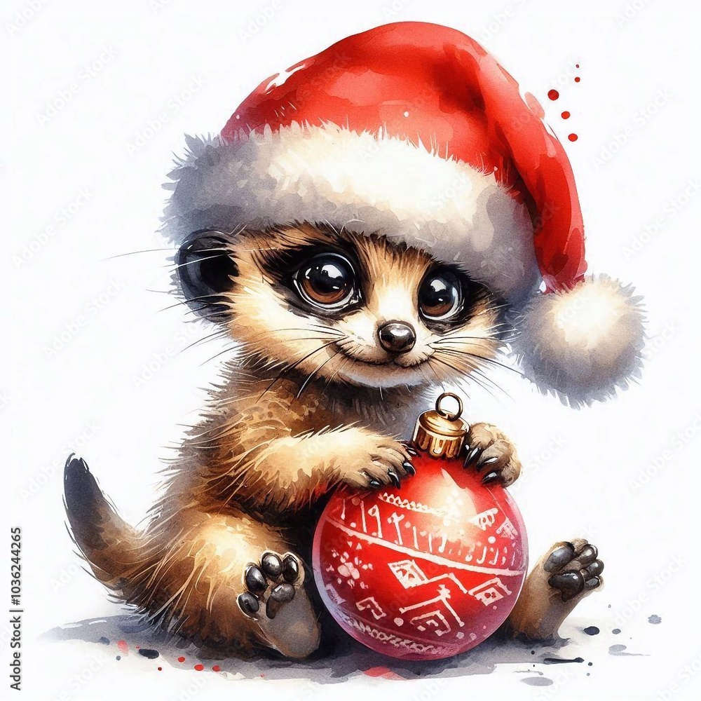 Erdmännchen zu Weihnachten Erdmännchen zu Weihnachten