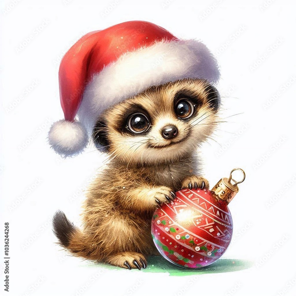 Erdmännchen zu Weihnachten Erdmännchen zu Weihnachten