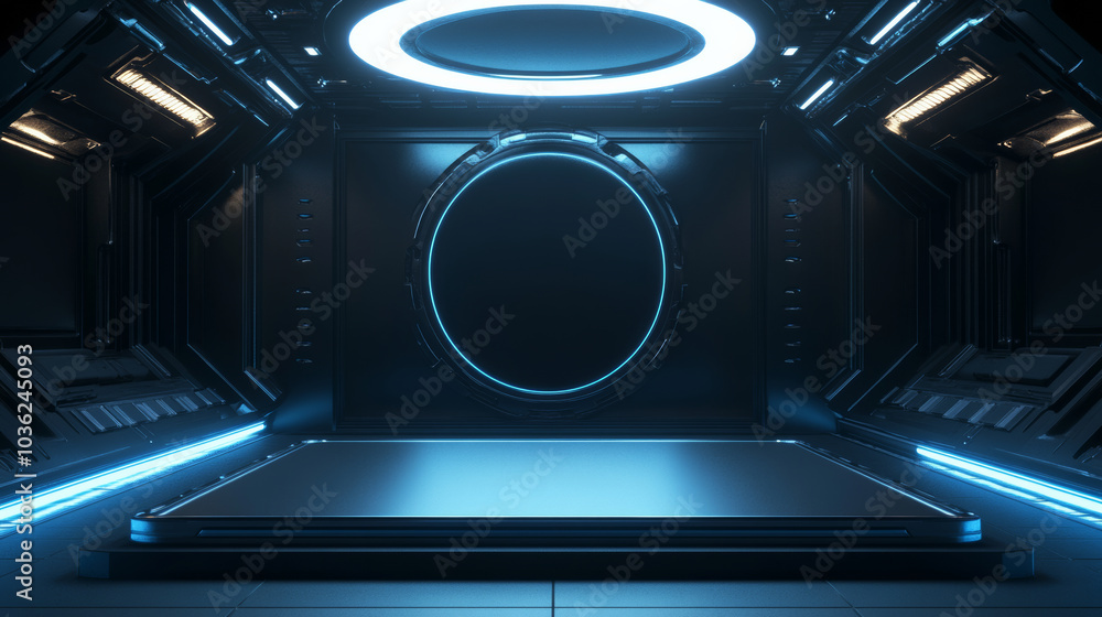 Background of the Black Technology Product Exhibition Stand Background of the Black Technology Product Exhibition Stand