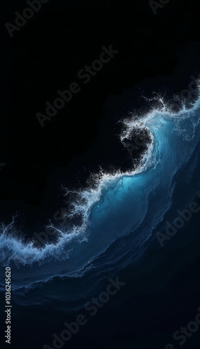 Fototapeta Naklejka Na Ścianę i Meble -  stormy sea wave