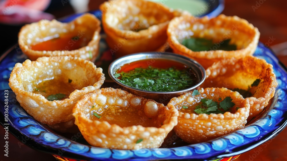 Crispy Snack Bowls with Dipping Sauces Crispy Snack Bowls with Dipping Sauces