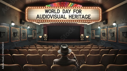 The notion of World Day for Audiovisual Heritage photo