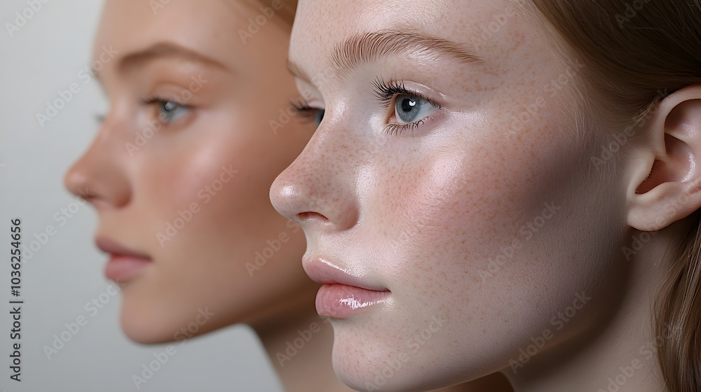 Time-lapse video documenting rhinoplasty recovery, from post-op swelling to the final, defined nose shape, highlighting the healing stages over weeks Time-lapse video documenting rhinoplasty recovery, from post-op swelling to the final, defined nose shape, highlighting the healing stages over weeks