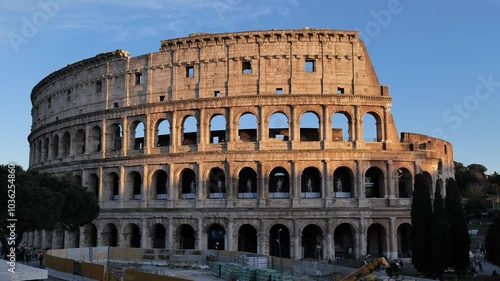 Views of Rome, including roman ruins, Italy
