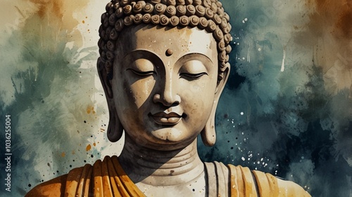 face of buddha statue