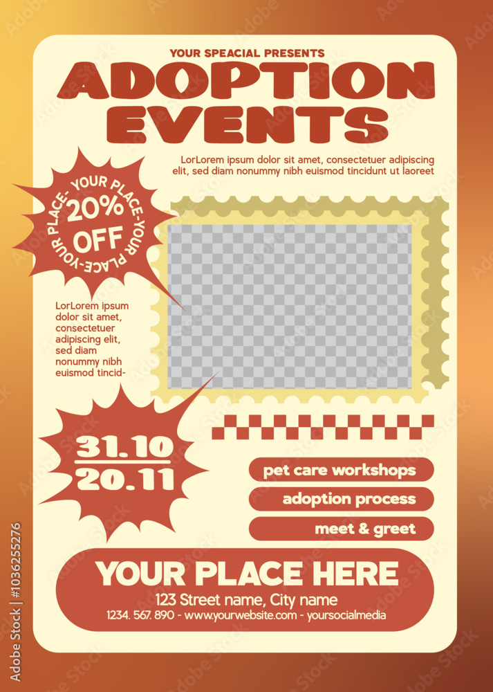 Adoption Event Flyer