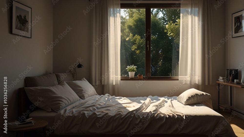interior of a bedroom interior of a bedroom