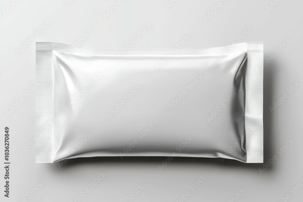 A white box with a white label A white box with a white label