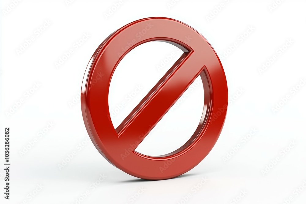 A bold red prohibition symbol representing no entry or restricted access for individuals in various contexts A bold red prohibition symbol representing no entry or restricted access for individuals in various contexts