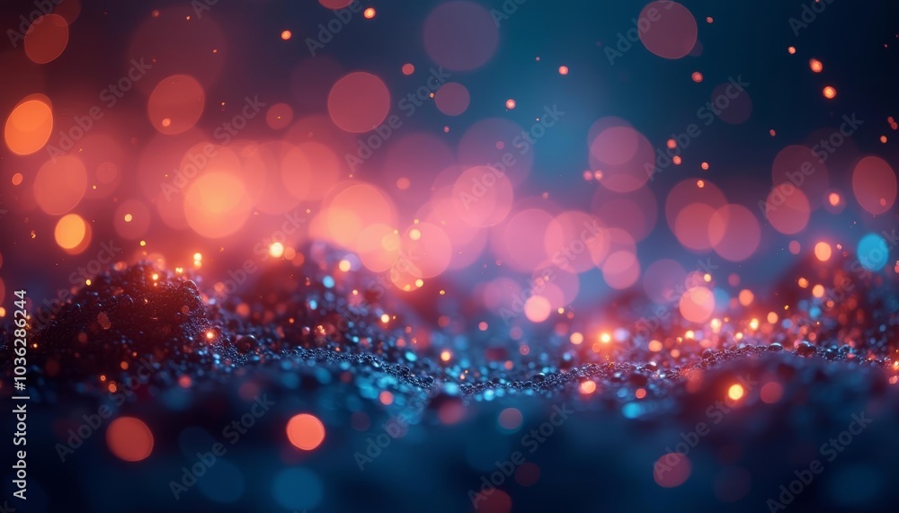 Electric sparkles in a dark blue sky Electric sparkles in a dark blue sky