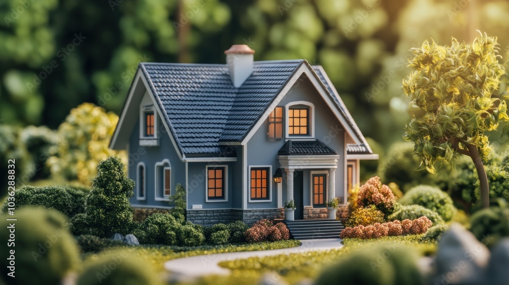 Charming Model Home Charming Model Home