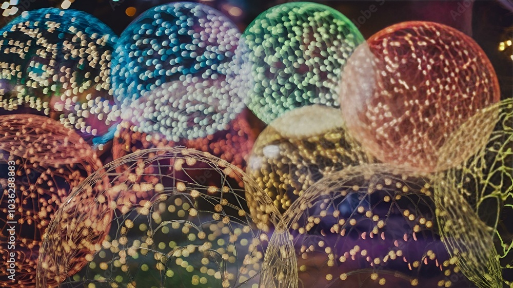 Light Balls in Holographic Overlay Light Balls in Holographic Overlay