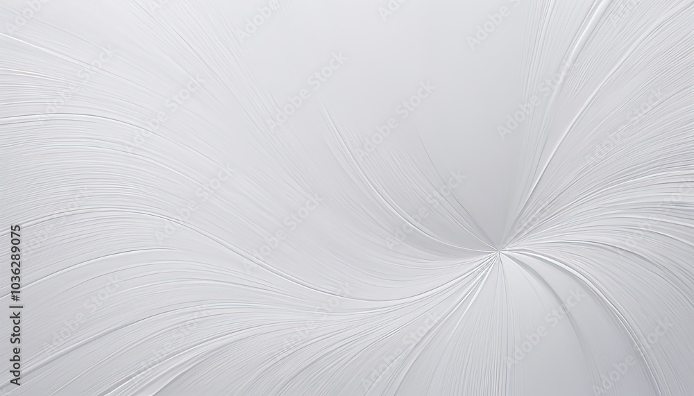 Fototapeta premium Abstract white texture with flowing lines and soft gradients.