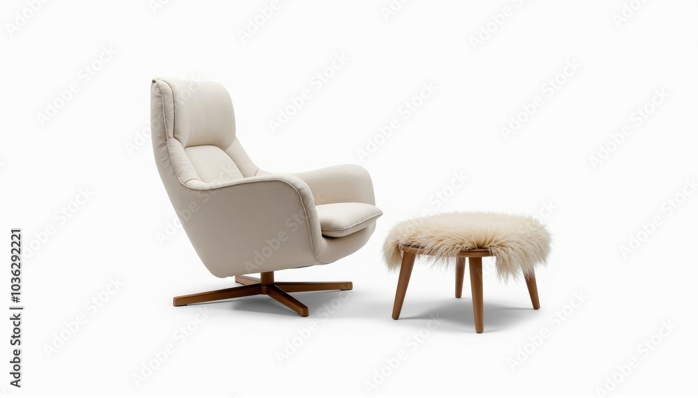 Modern elegance A cozy corner with a touch of luxury Modern elegance A cozy corner with a touch of luxury