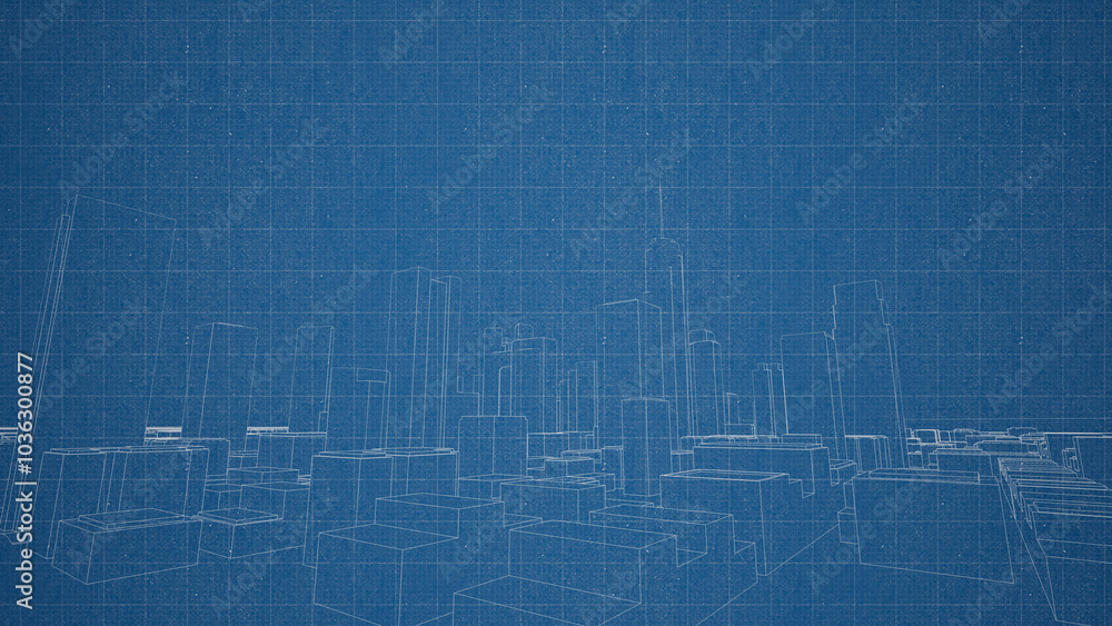 Technical drawing on a gradient background.Mechanical Engineering drawing Technical drawing on a gradient background.Mechanical Engineering drawing