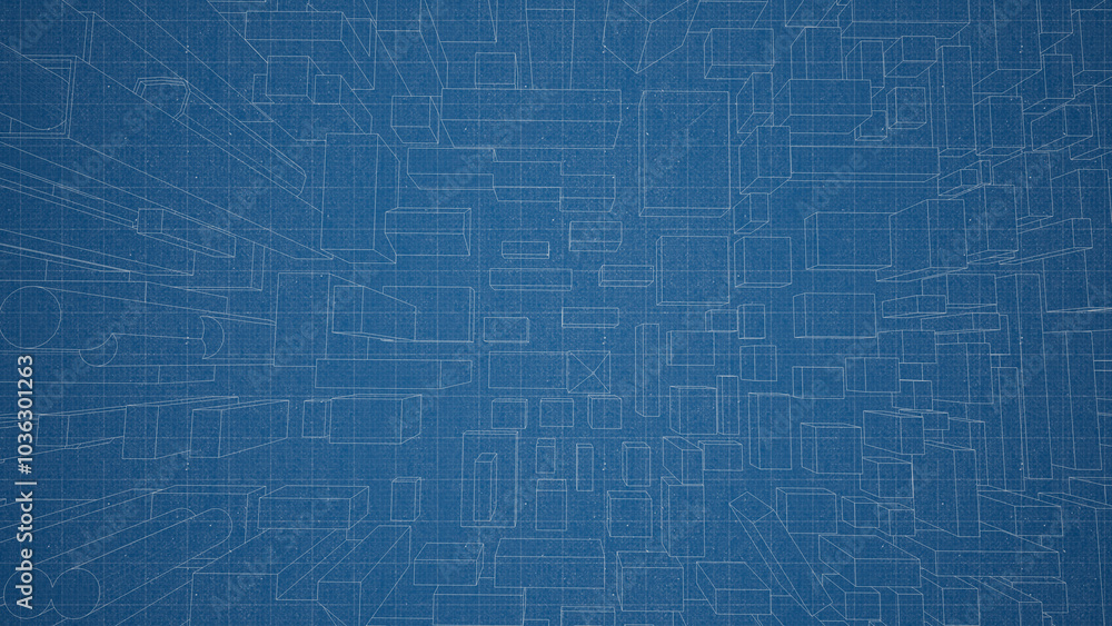 Technical drawing on a gradient background.Mechanical Engineering drawing Technical drawing on a gradient background.Mechanical Engineering drawing