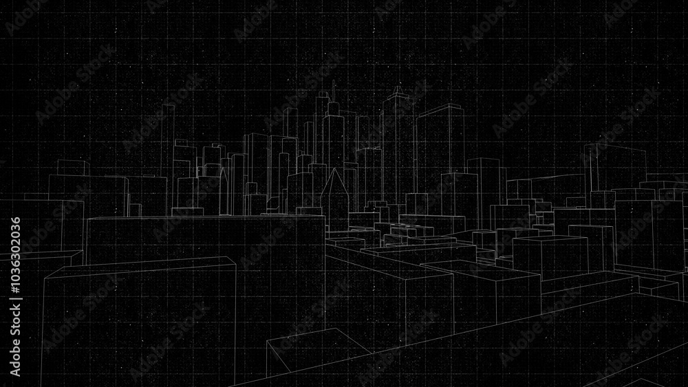 Technical drawing on a gradient background.Mechanical Engineering drawing Technical drawing on a gradient background.Mechanical Engineering drawing
