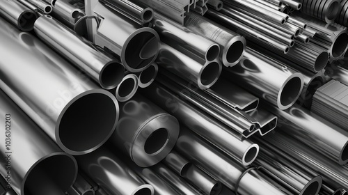 Steel: Comprising iron and carbon, steel is recognized for its exceptional tensile strength and durability, making it ideal for construction and manufacturing.
