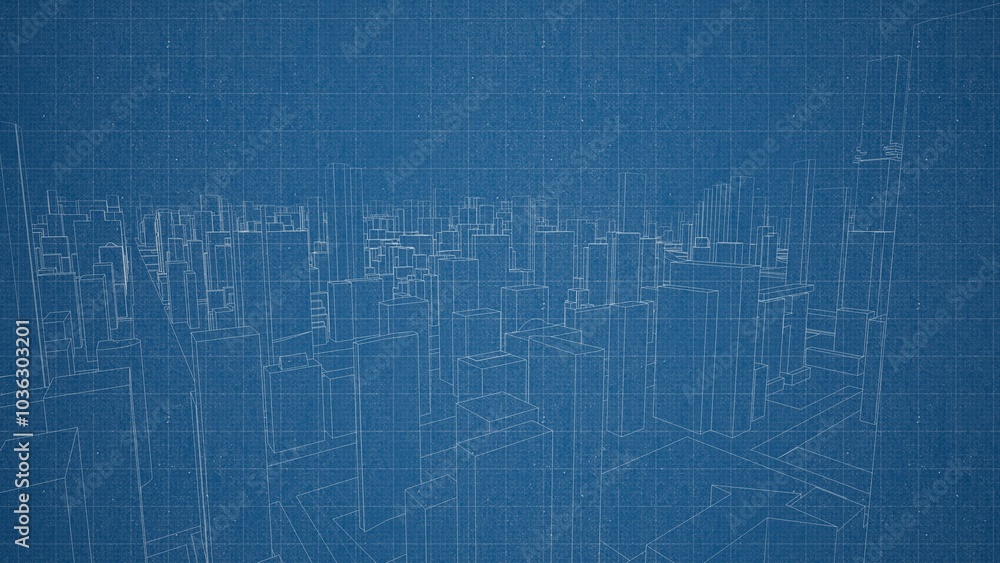 Technical drawing on a gradient background.Mechanical Engineering drawing Technical drawing on a gradient background.Mechanical Engineering drawing