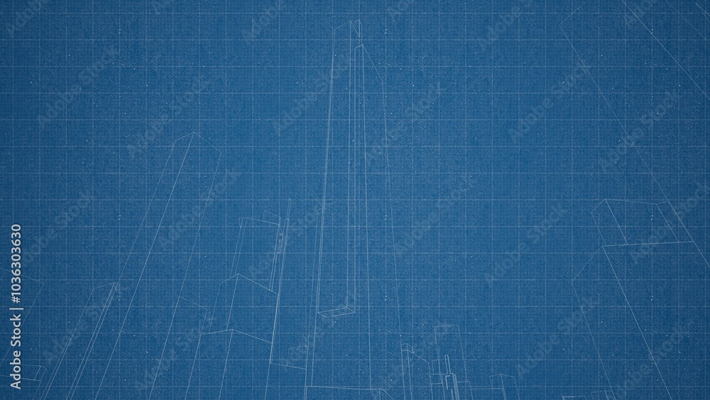 Technical drawing on a gradient background.Mechanical Engineering drawing Technical drawing on a gradient background.Mechanical Engineering drawing