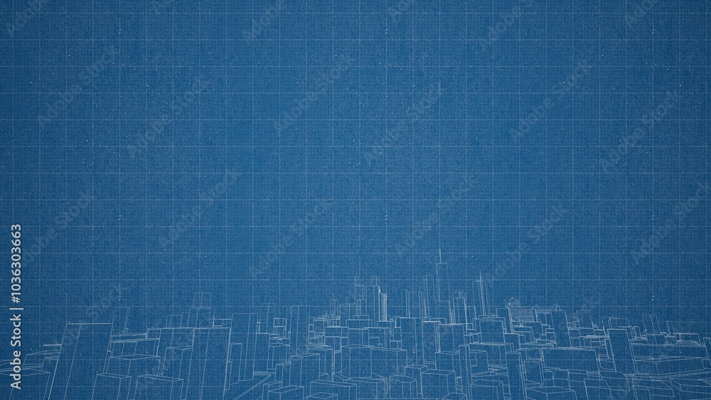 Technical drawing on a gradient background.Mechanical Engineering drawing Technical drawing on a gradient background.Mechanical Engineering drawing
