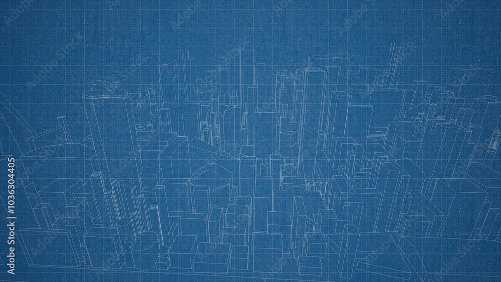 Technical drawing on a gradient background.Mechanical Engineering drawing Technical drawing on a gradient background.Mechanical Engineering drawing
