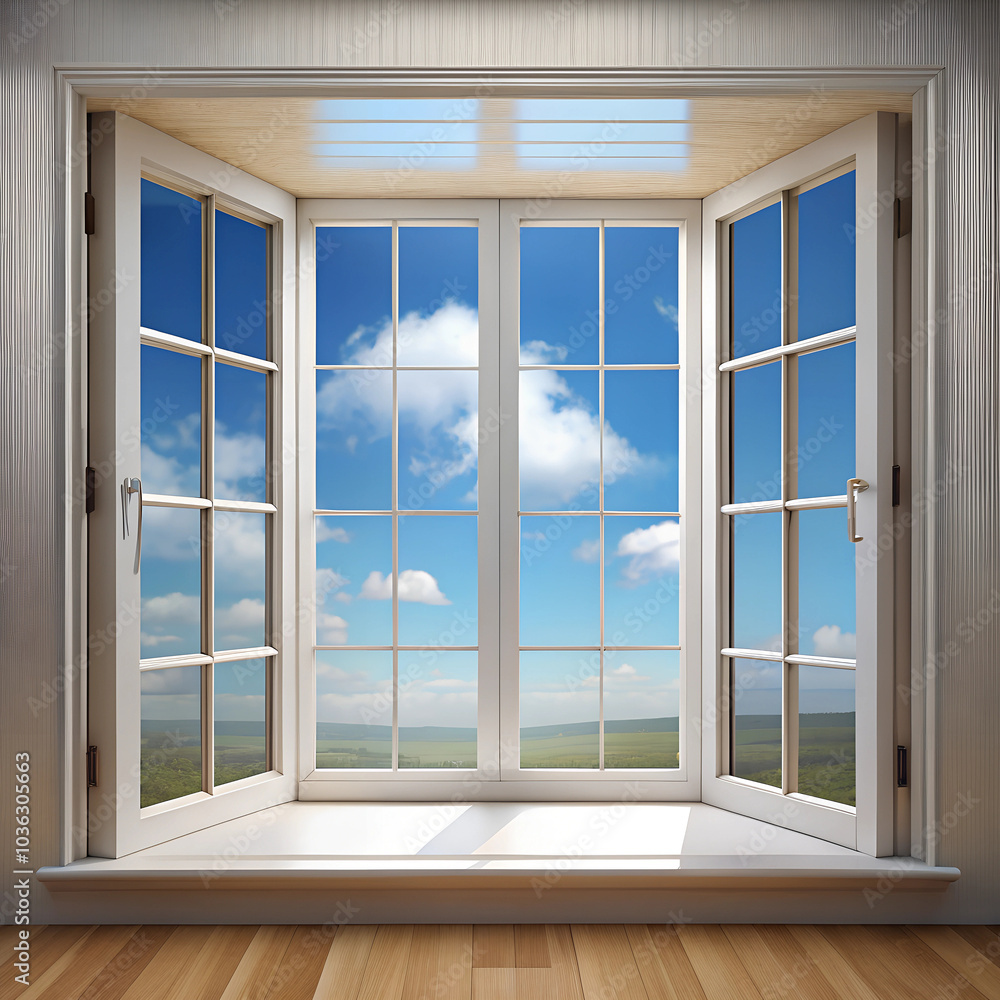 Obraz premium window