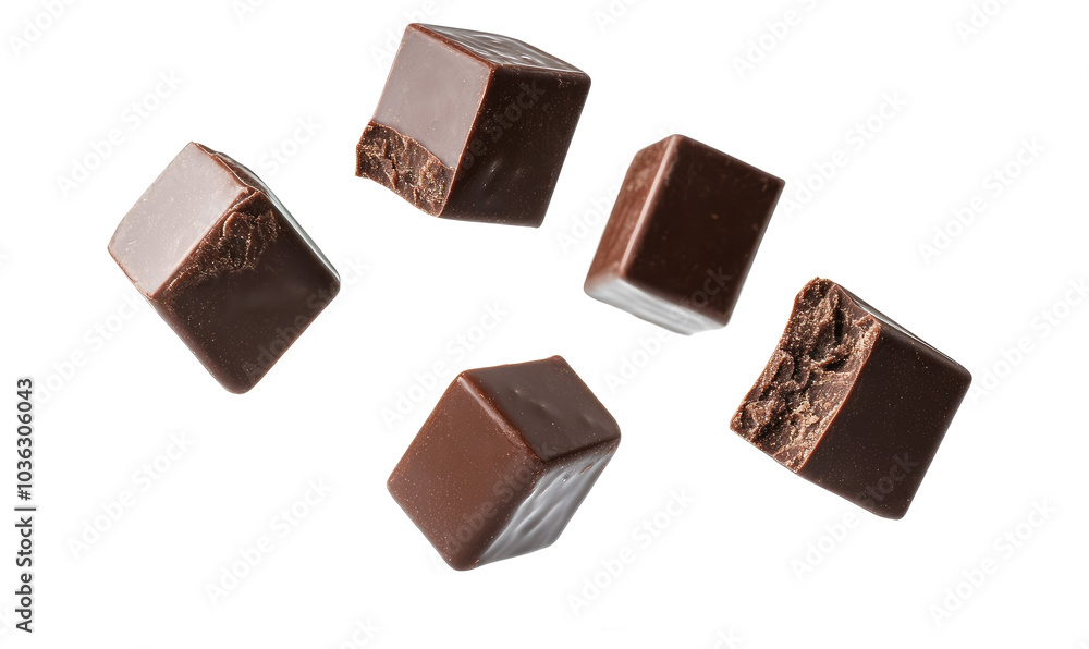 chocolate block on transparent background chocolate block on transparent background