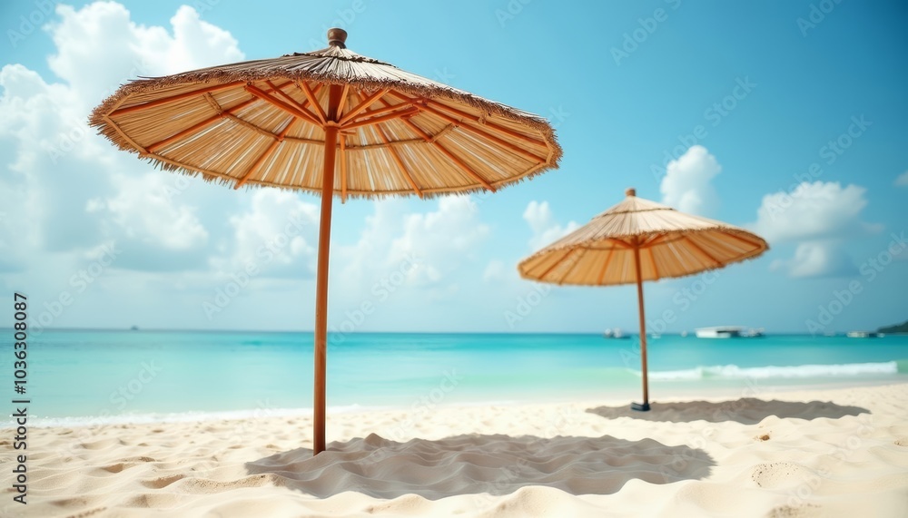 Tranquil beach getaway under the sun Tranquil beach getaway under the sun
