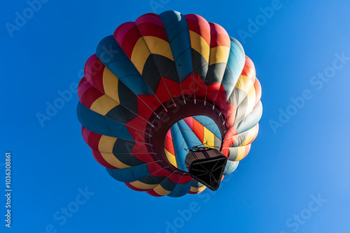 Amazing Autumn Balloon Fest: Vibrant Air Balloons Paint the Sky with Color and Excitement photo