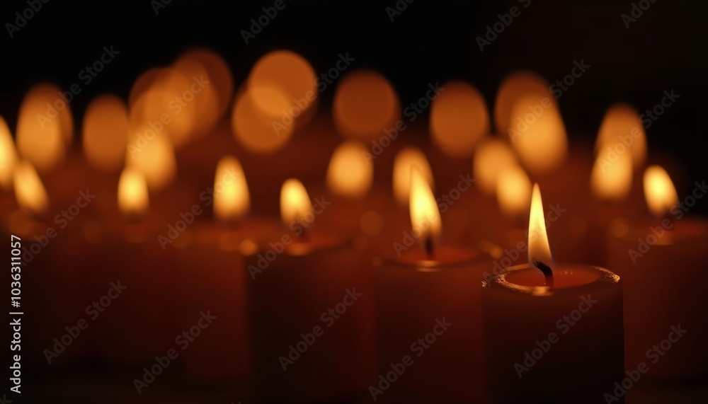 A warm glow of unity and hope A warm glow of unity and hope
